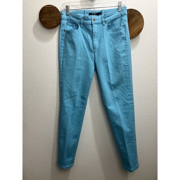 Lauren by Ralph Lauren Denim - Lauren Ralph Lauren Modern Skinny Jeans Teal Size‎ 8